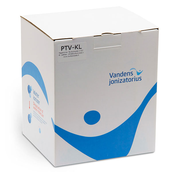 Jonizator wody PTV-KL - opakowanie