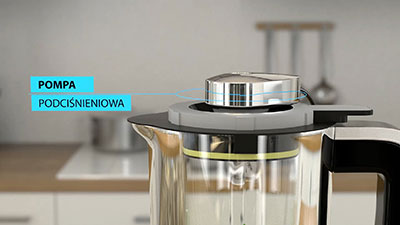 Multiblender z funkcją gotowania Gotie GBS-2500 One Touch