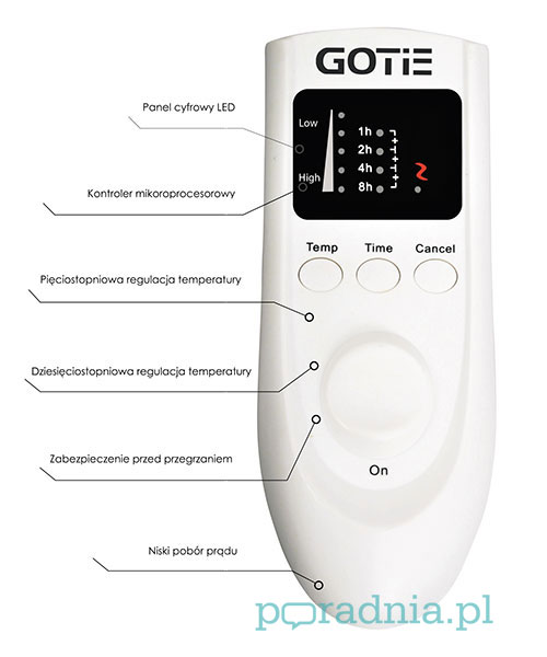 Elektryczny koc rozgrzewający