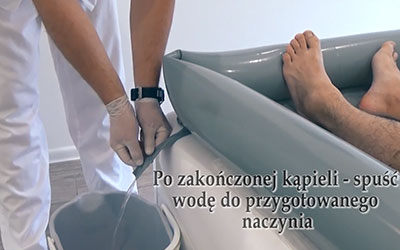 Pneumatyczna wanna do mycia