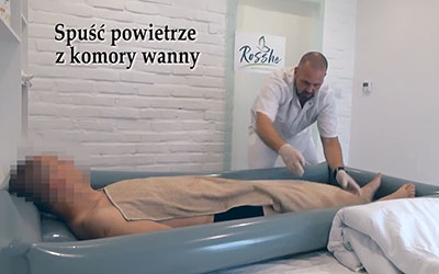 Pneumatyczna wanna do mycia